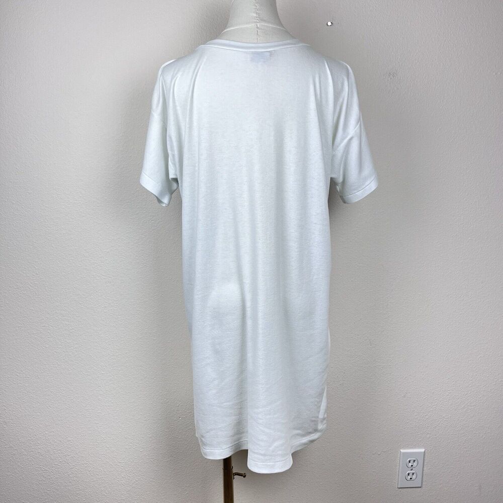 Vintage BJ Frog Sleep Shirt Womens Medium 80s Ducks Sailor Nautical Stripe Retro - Picture 11 of 11